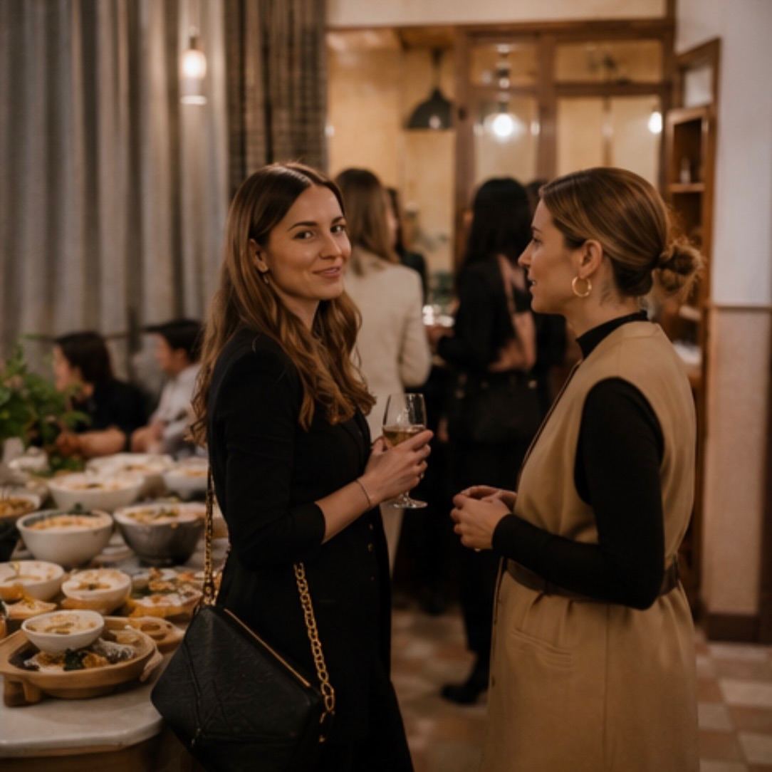 Guests raising a toast at Ladies Who Brunch, The Hoxton Barcelona